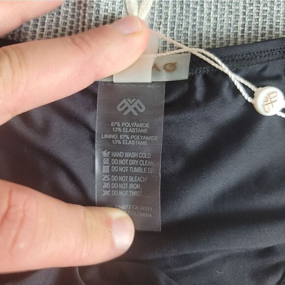 NWT- PILYQ Henna Colorblock 'Teeny' Bikini Bottoms - Picture 5 of 9